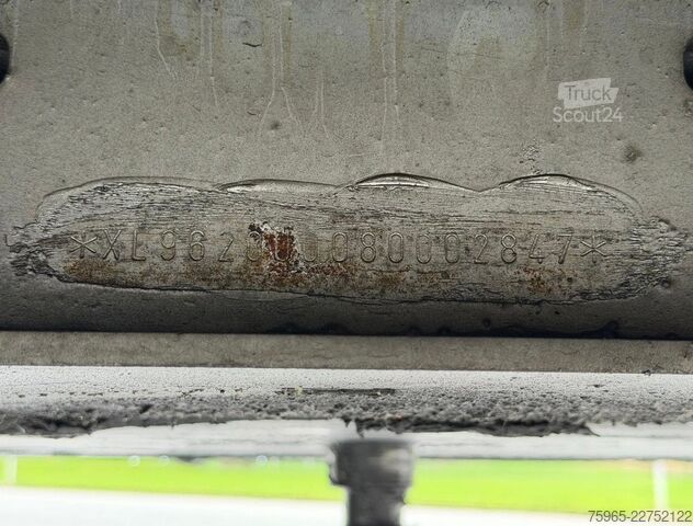 Otvorený náves s plachtou GROENEWEGEN DRO-14-27 GALVANISED CHASSIS DISC BRAKES SLIDING