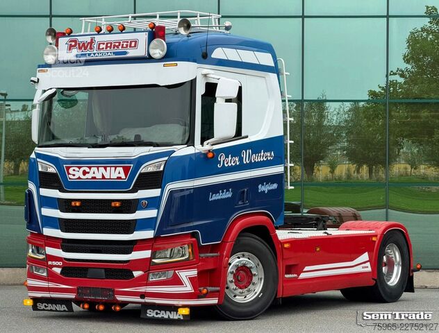 Standaard trekker SCANIA R500 NGS EURO 6 RETARDER FULL AIR 4-POINTS AIRSU