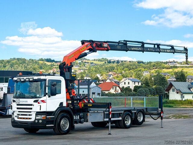 Teherautóra szerelt daru SCANIA P 420* PLATFORM 6,80m * PK 29002+FUNK * TOP