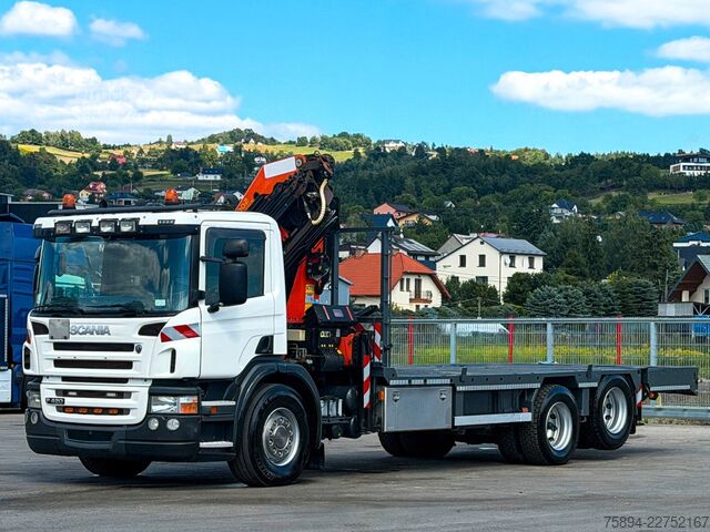 Teherautóra szerelt daru SCANIA P 420* PLATFORM 6,80m * PK 29002+FUNK * TOP