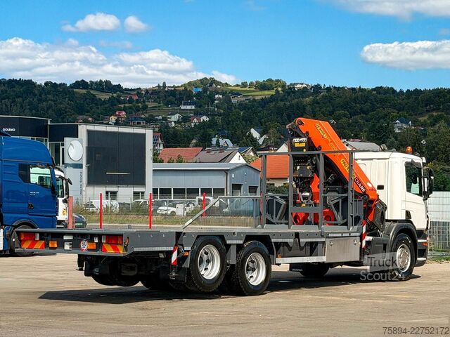 Hinausauto SCANIA P 420* PLATFORM 6,80m * PK 29002+FUNK * TOP
