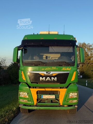 Autocamion pentru transport bușteni MAN TGS 26.510