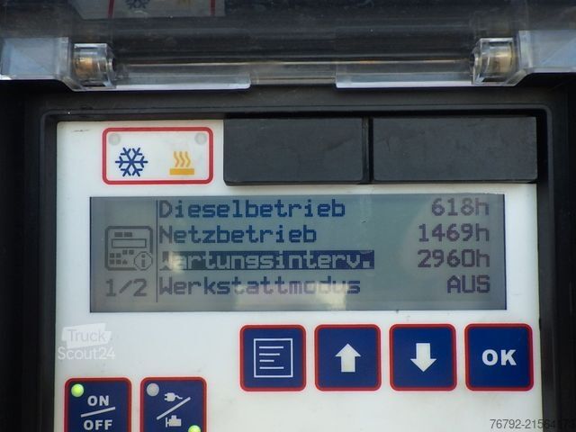 Semirremolque frigorífico SCHMITZ CARGOBULL SKO 24/L V7 Doppelst./Trennwand vorber./617 Std.