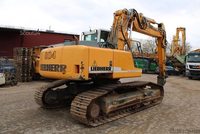 Εκσκαφέας ερπυστριοφόρος LIEBHERR R904C HDSL - VERSTELLAUSLEGER - Nr.: 357