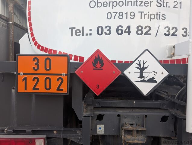 Tartálykocsi Mercedes-Benz LKW Tankfahrzeug MB Atego