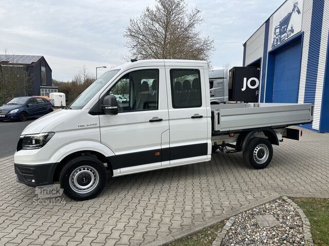 Товарен автомобил с платформа и кабина за екипажа MAN TGE 3.140 Doka Pritsche *AHK*ASSIST*PDC*