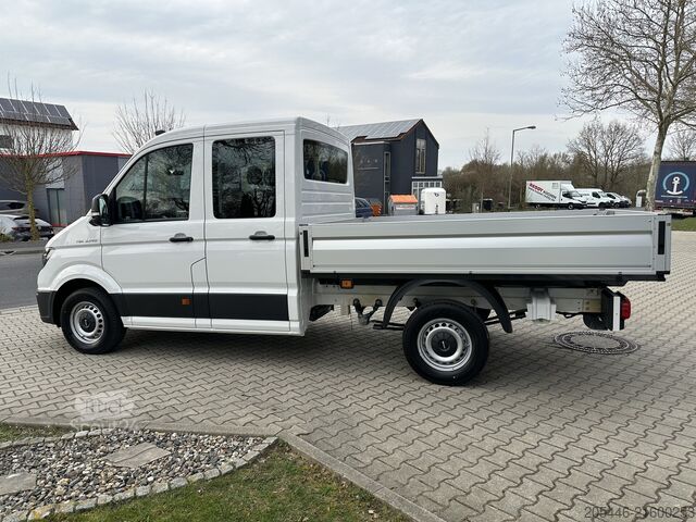 Товарен автомобил с платформа и кабина за екипажа MAN TGE 3.140 Doka Pritsche *AHK*ASSIST*PDC*