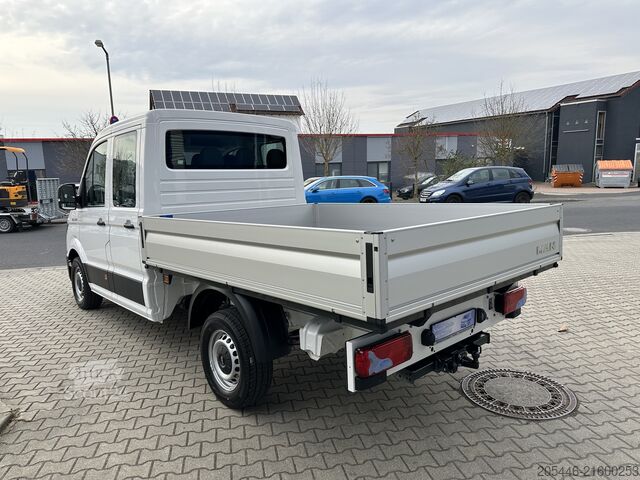 Товарен автомобил с платформа и кабина за екипажа MAN TGE 3.140 Doka Pritsche *AHK*ASSIST*PDC*