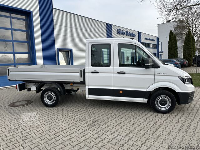 Товарен автомобил с платформа и кабина за екипажа MAN TGE 3.140 Doka Pritsche *AHK*ASSIST*PDC*