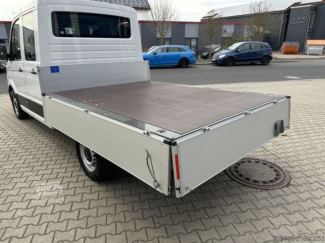 Товарен автомобил с платформа и кабина за екипажа MAN TGE 3.140 Doka Pritsche *AHK*ASSIST*PDC*