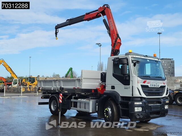 3-stranski nakladalnik Iveco Stralis 330 4X2 Fassi F135A.0.22 E-Active Kran ...