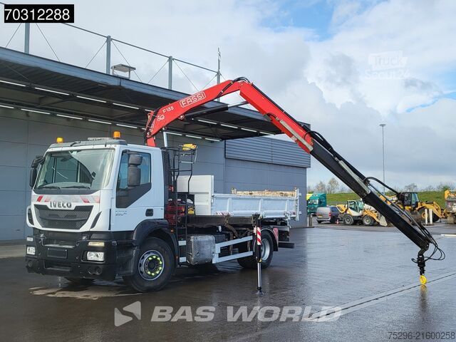 3-stranski nakladalnik Iveco Stralis 330 4X2 Fassi F135A.0.22 E-Active Kran ...