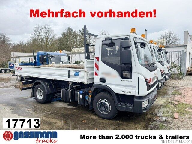 Tipper van Iveco ML80E21 4x2, 2x AHK, mehrfach vorhanden!