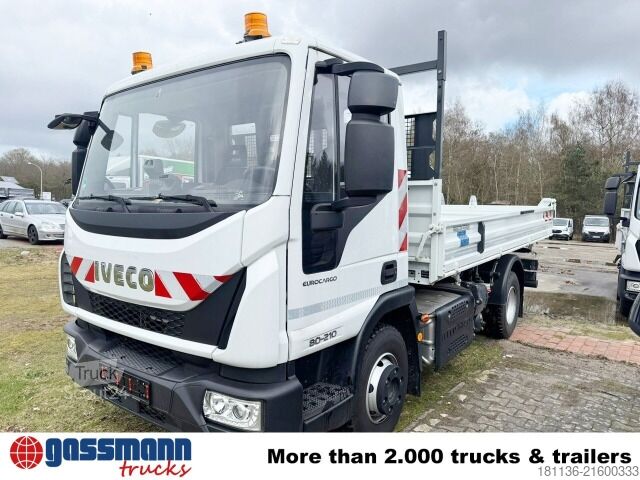 Tipper van Iveco ML80E21 4x2, 2x AHK, mehrfach vorhanden!