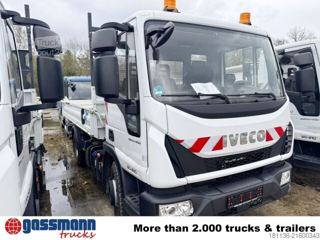 Tipper van Iveco ML80E21 4x2, 2x AHK, mehrfach vorhanden!