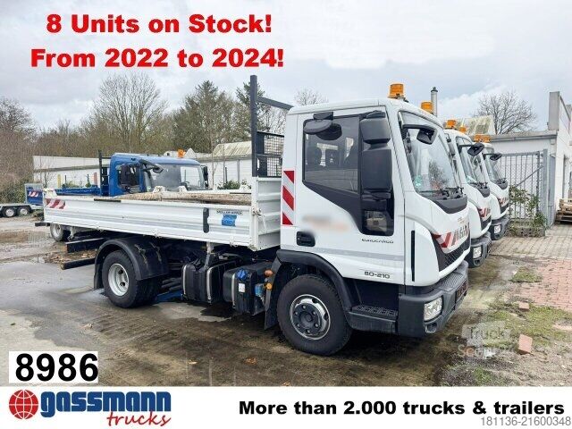 Tipper van Iveco ML80E21 4x2, 2x AHK