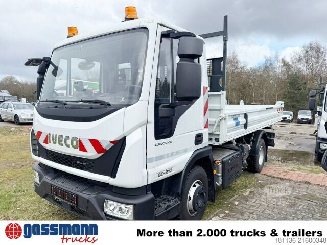 Tipper van Iveco ML80E21 4x2, 2x AHK