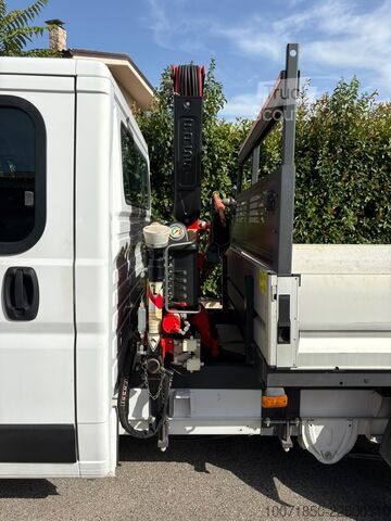Valník s hydraulickou rukou FIAT Ducato Maxi 2.3Mjt PLM-DC Cassone + Gru