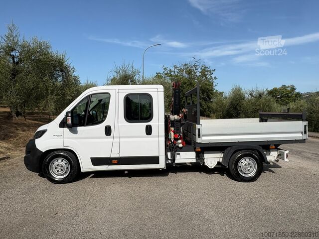 Valník s hydraulickou rukou FIAT Ducato Maxi 2.3Mjt PLM-DC Cassone + Gru
