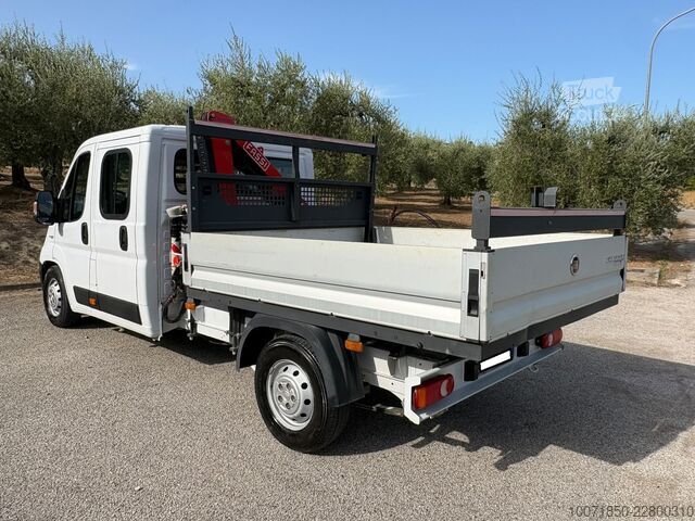 Valník s hydraulickou rukou FIAT Ducato Maxi 2.3Mjt PLM-DC Cassone + Gru