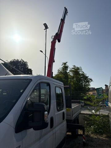 Valník s hydraulickou rukou FIAT Ducato Maxi 2.3Mjt PLM-DC Cassone + Gru