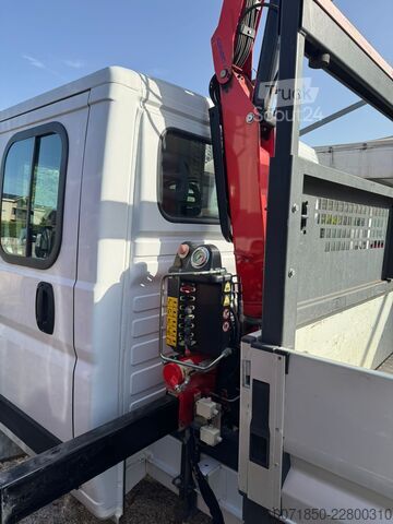 Valník s hydraulickou rukou FIAT Ducato Maxi 2.3Mjt PLM-DC Cassone + Gru