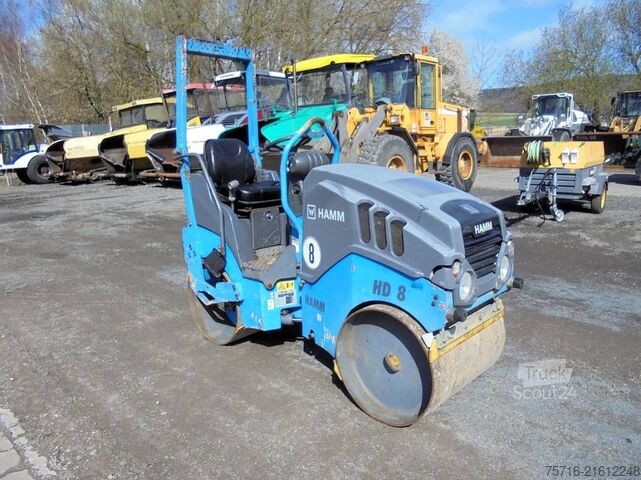 Tandem valjak Hamm HD 8 VV