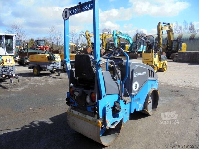 Tandem valjak Hamm HD 8 VV