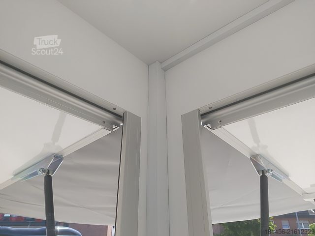 Vending trailer TRAILERSHOP 3 Klappen Multi Event Trailer Hecktür 230 V lager