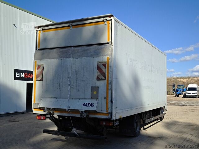 Mitsubishi FUSO Canter automatic, air conditioning, SAXAS box body, tail lift Mitsubishi FUSO