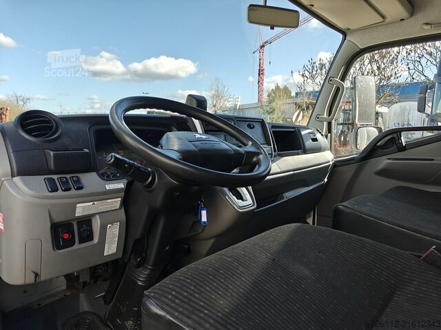 Mitsubishi FUSO Canter automatic, air conditioning, SAXAS box body, tail lift Mitsubishi FUSO