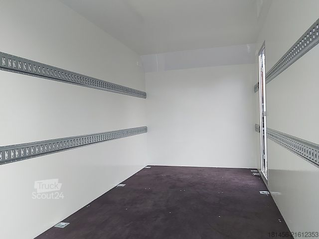 Box trailershop 420x200x210cm aerodynamisch Seitentür Heckrampe