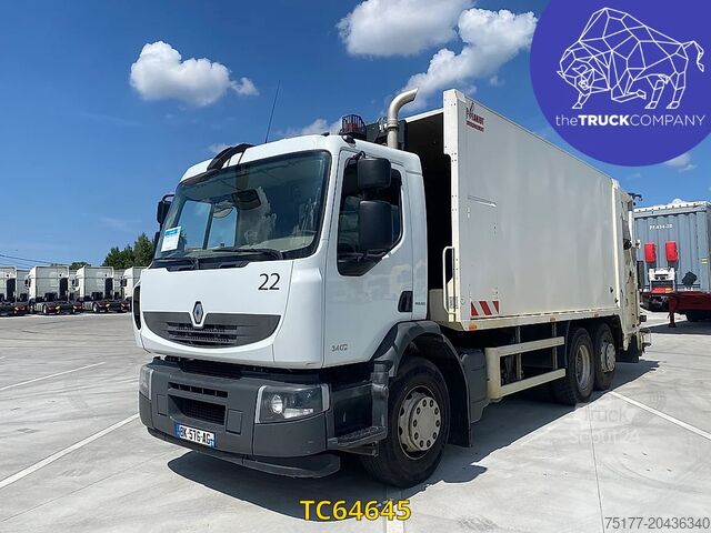 Véhicule de collecte des déchets Renault Premium 340 6X2