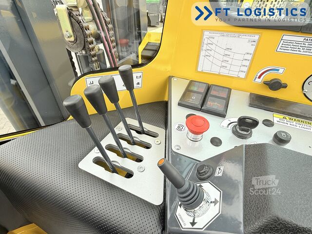 4-way forklift Combilift C4000 GAS DUPLEX 4600 FORK POSITIONER