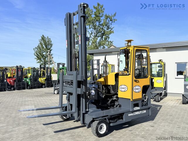 Carretilla retráctil de 4 vías Combilift C4000 / GAS / DUPLEX 5500 / FREE-LIFT