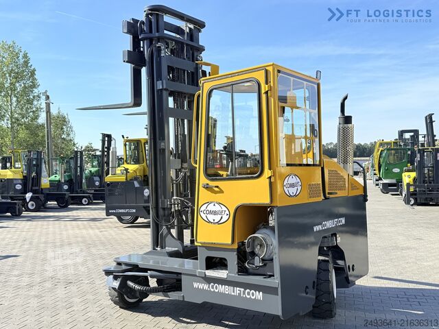 Carretilla retráctil de 4 vías Combilift C4000 / GAS / DUPLEX 5500 / FREE-LIFT