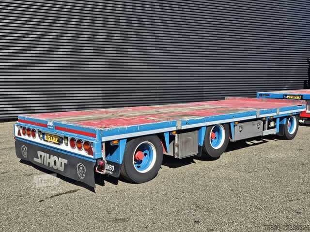 منصة التحميل Scania R520 V8 8x2/6 / HMF 70 tm + JUMBO AANHANGER