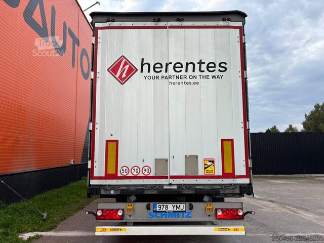 Gardinsida Schmitz Cargobull SCB S3T SLIDING ROOF / 1 AXLE LIFT