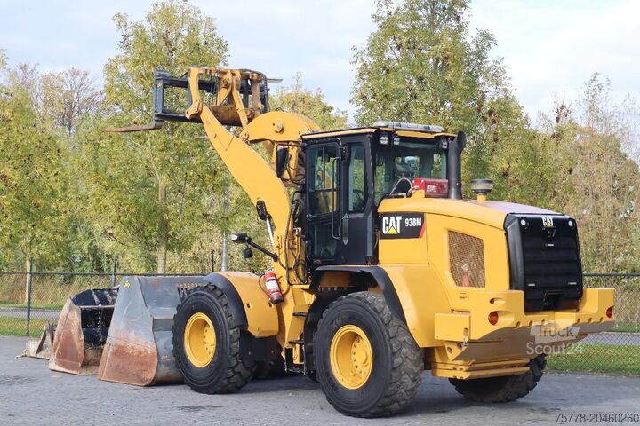 Kolový nakladač Caterpillar 938 M | 2X BUCKET | JIB | FORKS | BSS | GOOD CO...