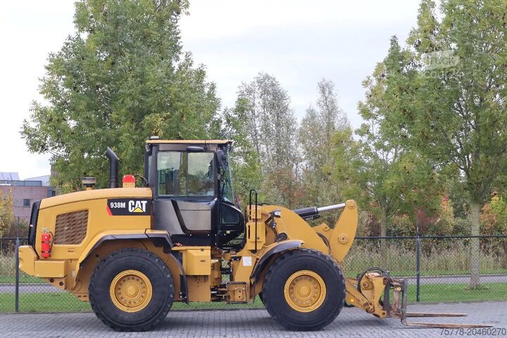 Kolový nakladač Caterpillar 938 M | 2X BUCKET | JIB | FORKS | BSS | GOOD CO...