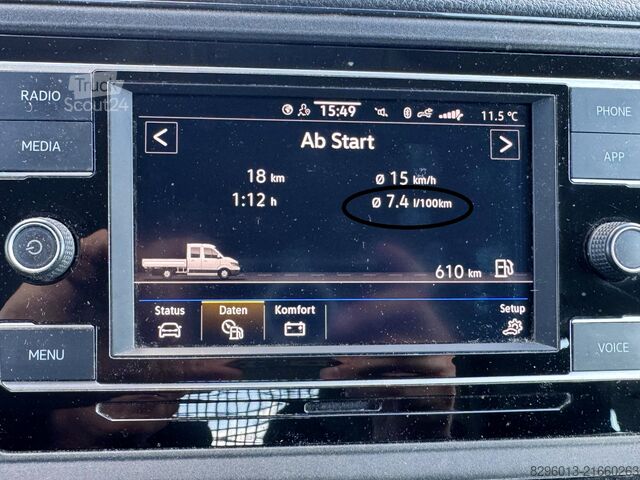 Furgão basculante MAN TGE 3.180 4x4