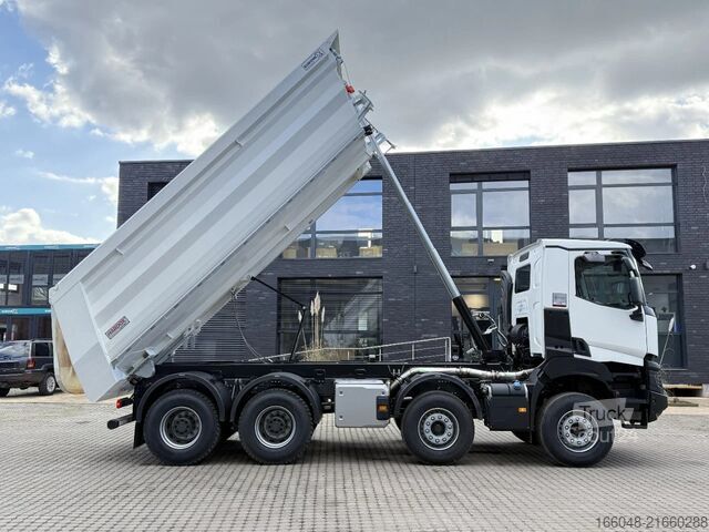Dumper Renault K 480 Renault K480 8X4 EuromixMTP TMK 18 Kipper