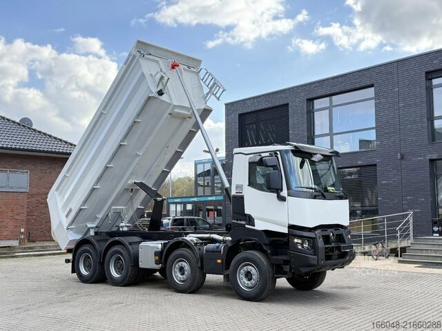 Dumper Renault K 480 Renault K480 8X4 EuromixMTP TMK 18 Kipper