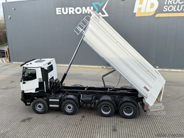 Dumper Renault K 480 Renault K480 8X4 EuromixMTP TMK 18 Kipper
