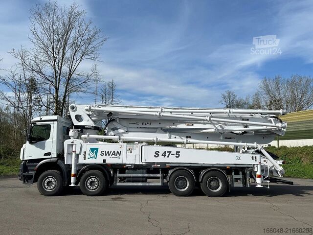 Блендер Mercedes-Benz Arocs 4142 Mercedes-Benz Arocs 5 4542 8x4 SWAN ...