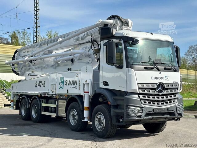 Блендер Mercedes-Benz Arocs 4142 Mercedes-Benz Arocs 5 4542 8x4 SWAN ...