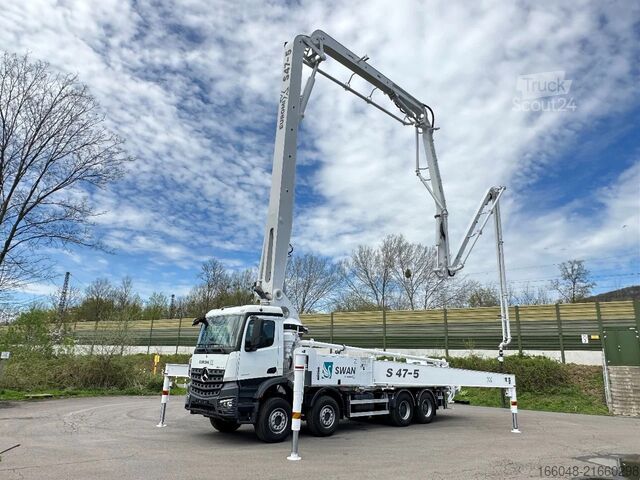 Блендер Mercedes-Benz Arocs 4142 Mercedes-Benz Arocs 5 4542 8x4 SWAN ...