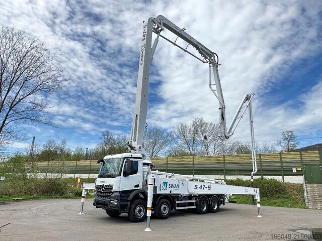 Бетононасос Mercedes-Benz Arocs 4142 Mercedes-Benz Arocs 5 4542 8x4 SWAN ...