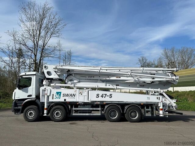 Бетононасос Mercedes-Benz Arocs 4142 Mercedes-Benz Arocs 5 4542 8x4 SWAN ...