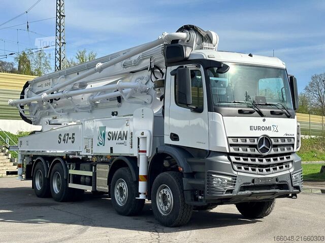 Бетононасос Mercedes-Benz Arocs 4142 Mercedes-Benz Arocs 5 4542 8x4 SWAN ...